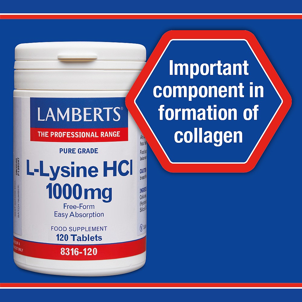 L-Lysine HCI 1000mg