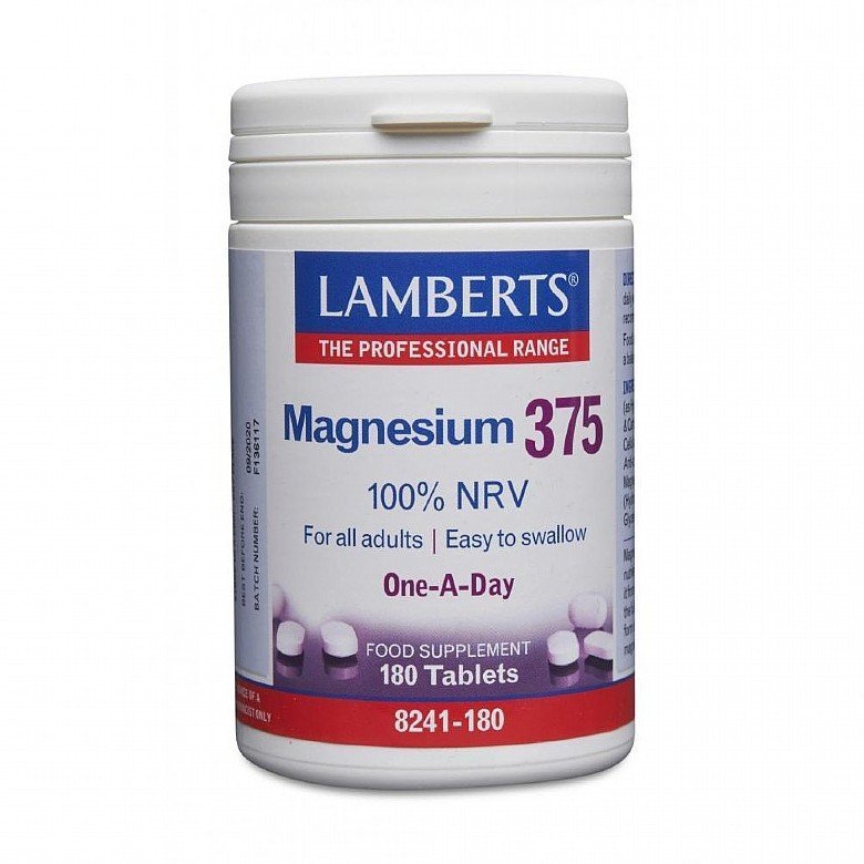 Lamberts Magnesium 375 Tablets 180