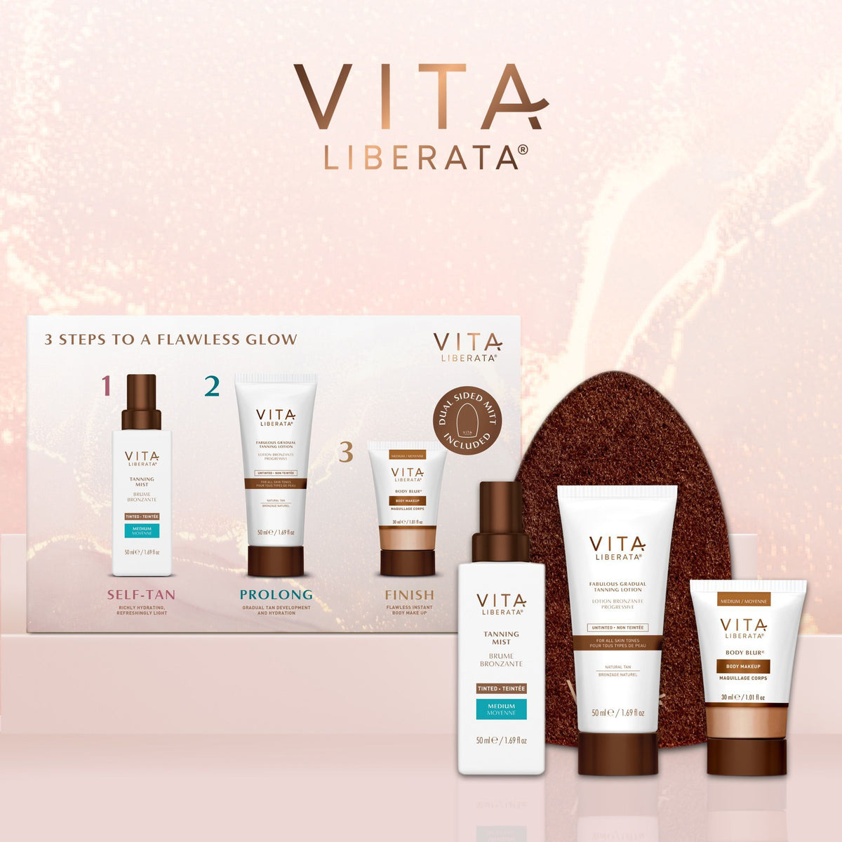 Vita Liberata - 3 Steps to Flawless Glow