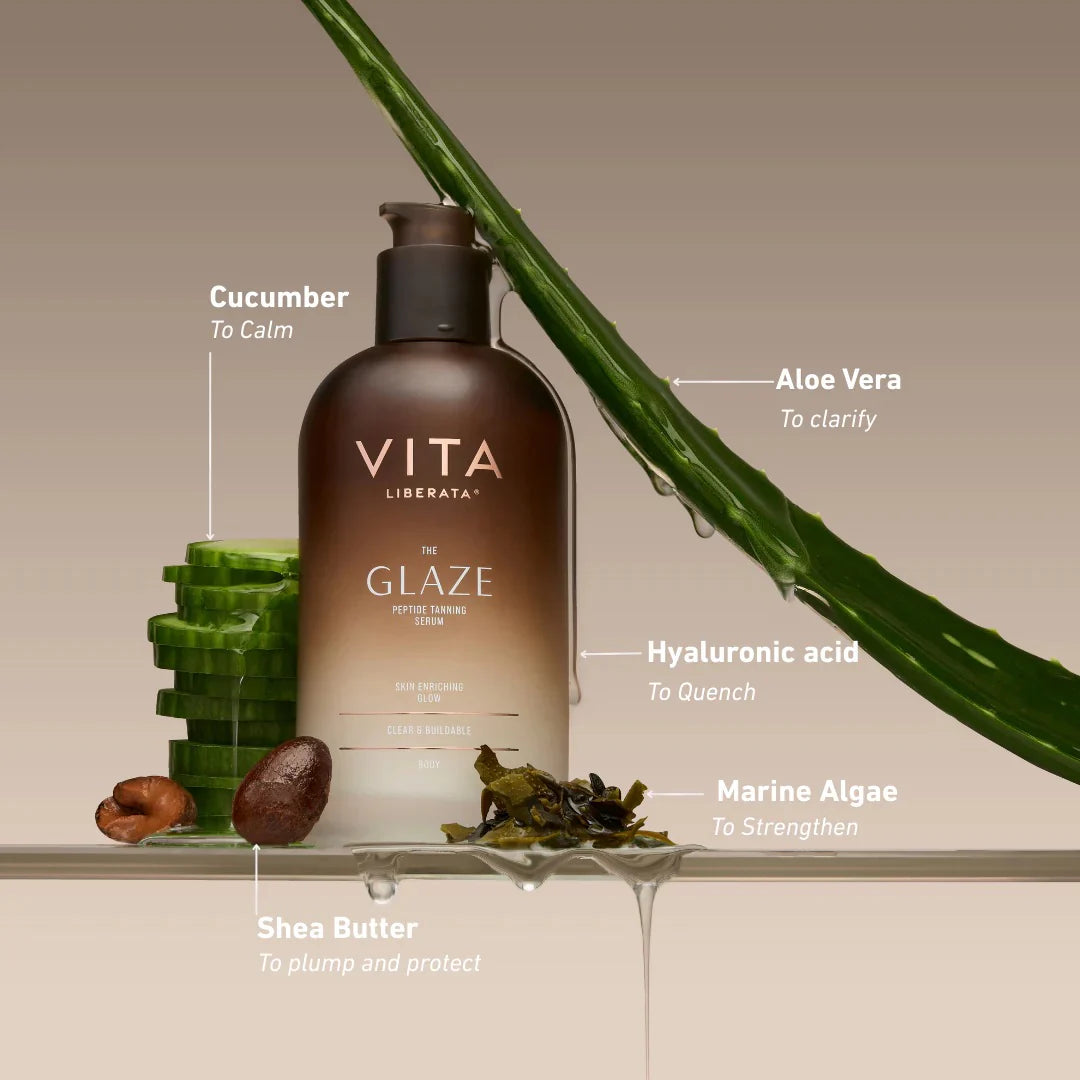 Vita Liberata The Glaze Peptide Tanning Serum