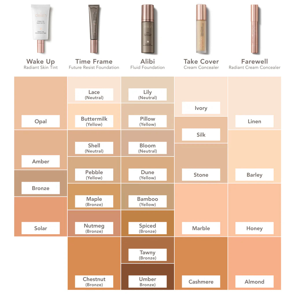 Delilah Wake Up Radiant Skin Tint