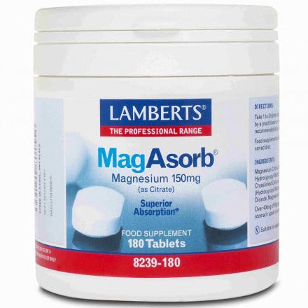 Lamberts MagAsorb Tablets 180